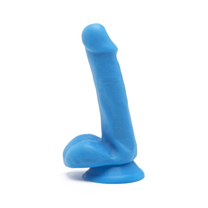 Silikonowe dildo sztuczny penis z przyssawką 15 cm